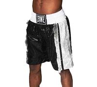 Leone 1947 Boxe Short de Boxe Unisexe pour Adulte, Mixte, AB241B, Noir, L-XL