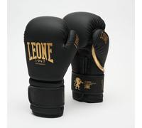 Leone 1947 Gants Boxe Unisexe Noir & Or, Boxe 10OZ (Noir/Or)