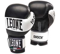 Gants de boxe - LEONE 1947 - Shock - Cuir de buffle - Doublure polyester satin - Protection GEL 16 OZ