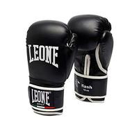 LEONE Gants Gant Boxe Flash Noir Muay Thai Kick Boxing GN083