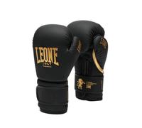Leone 1947 Gants de boxe noir/doré - Pour la boxe, le kickboxing, le sparring, le Muay Thai