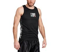 LEONE 1947, Gilet de Boxe, Noir, L, AB726