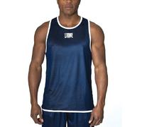 LEONE 1947, Gilet de Boxe, Rouge/Bleu, L, AB214