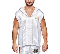LEONE 1947, Gilet Premium de Ring, Adulte Unisexe, Blanc, L/XL, AB261