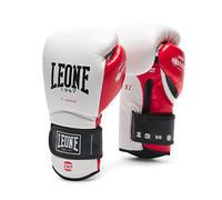 Gants Leone 1947 Boxing II Tecnico N3 10 oz noir rouge blanc