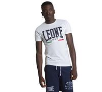 LEONE 1947 Leone - T-Shirt à Manches Courtes pour Hommes Apparel - Blanc (1), L