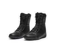 LEONE 1947 Mixte Stivaletti Boxe Professional Botte Oxford, Noir, 46 EU
