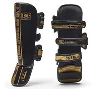 LEONE 1947 Nexplosion, Protège-Tibias Unisexe pour Adulte, Noir, M