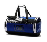 Leone 1947 Sac de sport Iconic bleu - Sac d'entraînement, de gym, de sport, de fitness, d'arts martiaux, voyages, bleu, 60 x 32 cm, Sac de sport