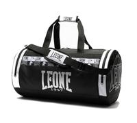 Leone 1947 Sac de sport Iconic Noir - Sac d'entraînement, de gym, de sport, de fitness, d'arts martiaux, voyages, Noir , 60 x 32 cm, Sac de sport
