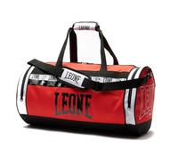 Leone 1947 Sac de sport Iconic Rouge - Sac d'entraînement, de gym, de sport, de fitness, d'arts martiaux, voyages, rouge, 60 x 32 cm, Sac de sport
