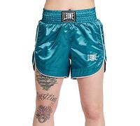 LEONE 1947, Short de Base W Kick-Thai, Femme, Sarcelle, S, AB801