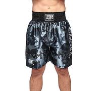 LEONE 1947, Short de Boxe Camouflage, Adulte Unisexe, Gris, M, AB221