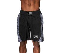 LEONE 1947, Short de Boxe, Noir, L, ABE11