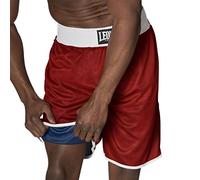 LEONE 1947, Short de Boxe, Rouge/Bleu, XXL, AB215