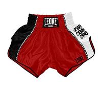 LEONE 1947, Short D'Entraînement Kick-Thai, Adulte Unisexe, Rouge, M, AB760