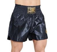 Leone1947 Short de boxe Basic 2 Thaibox Bleu Taille S