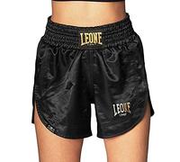 LEONE 1947, Short Kick-Thaï, Femme, Noir, M, ABE21
