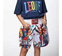 LEONE 1947, Short Thaïlandais Jr Hero, Enfant Unisexe, Blanc, M, ABJ02