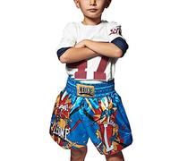 LEONE 1947, Short Thaïlandais Jr Hero, Enfant Unisexe, Bleu Ciel, L, ABJ02