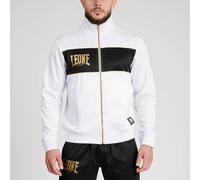 Leone 1947 Sweat Hommes Premium 2, Gym / Temps Libre - 04 ( Blanc/Noir/Or )