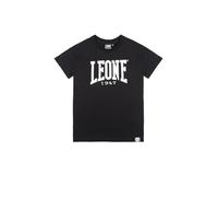 LEONE 1947 T-Shirt à Manches Courtes Basic Large Logo pour Enfants