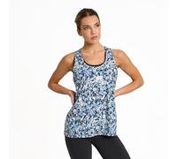 Leone 1947 Top Urban Fighter Femme, Haut de Sport en Poly Light 100% Polyester, Léger et Respirant, Camo Bleu, L