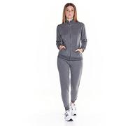 Leone Greysongrey Combinaison pour femme, ANTHRACITE MELANGE (08), XL