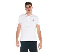 LEONE - Polo Homme Manches Courtes 1947 Apparel Ligne Bold Colour, Optic White (00), XXL