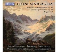 Sinigaglia / Marzadori – Oeuvres pour Cordes et Orchestre – CD – Tactus