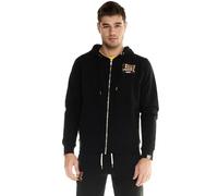 LEONE - Sweat-shirt Homme Full Zip Winter Gold, Noir (09), S