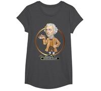 Leonhard Euler, l'esprit Suisse Qui a donné Son langage aux mathématiques T-Shirt, Fille, Chiné Foncé, M