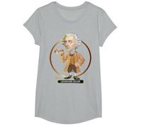 Leonhard Euler, l'esprit Suisse Qui a donné Son langage aux mathématiques T-Shirt, Fille, Gris Chiné, L