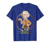 Leonhard Euler, l'esprit Suisse Qui a donné Son langage aux mathématiques T-Shirt, Homme, Bleu Royal, XL