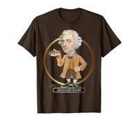 Leonhard Euler, l'esprit Suisse Qui a donné Son langage aux mathématiques T-Shirt, Homme, Marron, 3XL