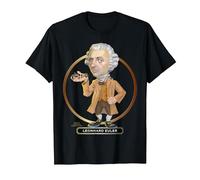 Leonhard Euler, l'esprit Suisse Qui a donné Son langage aux mathématiques T-Shirt, Homme, Noir, XXL