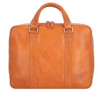 Leonhard Heyden Bergamo Attaché-case Cuir véritable 38 cm Compartiment ordinateur brun
