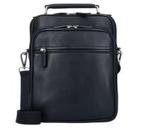 Leonhard Heyden Berlin sac à bandoulière en cuir 28 cm noir