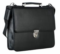 LEONHARD HEYDEN Mallette noir pour homme - Hannover Briefcase 1 Compartment 87085