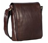 LEONHARD HEYDEN Cambridge Messenger Bag S Redbrown