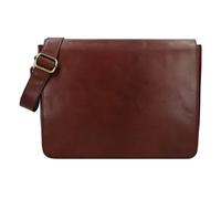 Leonhard Heyden Cambridge Messenger en cuir, 38 cm, compartiment pour ordinateur portable brun