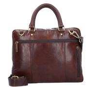 Leonhard Heyden Cambridge Porte-documents en cuir 37 cm Compartiment pour ordinateur portable brun