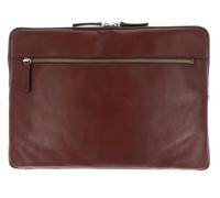 Leonhard Heyden Cambridge Pochette pour ordinateur portable en cuir 35 cm brun