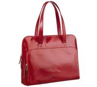 Leonhard Heyden Cambridge Sac à bandoulière en cuir 41 cm Compartiment pour ordinateur portable rouge