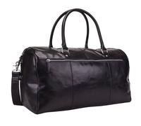 Leonhard Heyden Cambridge Sac de voyage en cuir 50 cm noir