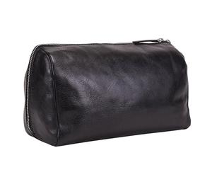 Leonhard Heyden Cambridge Trousse de toilette Cuir 26 cm noir