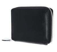Leonhard Heyden Cuir Porte-Monnaie Cambridge Zip Around Wallet Black Noir