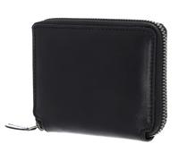 Leonhard Heyden Cuir Porte-Monnaie Roma Zip Around Wallet Black Noir