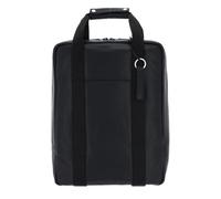 Leonhard Heyden Cuir sac à dos pour ordinateur portable pour ordinateur portable Long Island Tote Bag/Backpack Black noir