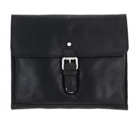 Leonhard Heyden Cuir sac d’accessoires Glasgow Conference Folder Antracite anthracite